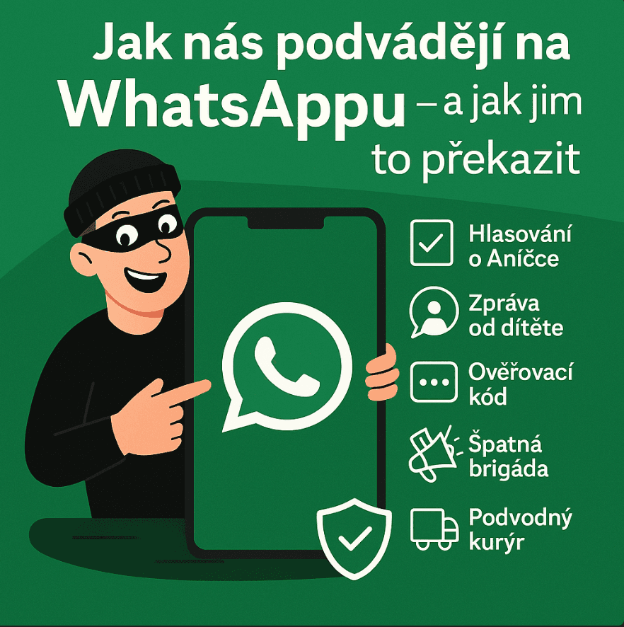 Jak nás podvádějí na WhatsAppu – a jak jim to překazit