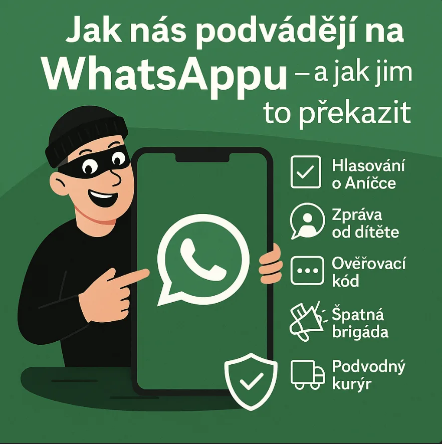 Jak nás podvádějí na WhatsAppu – a jak jim to překazit