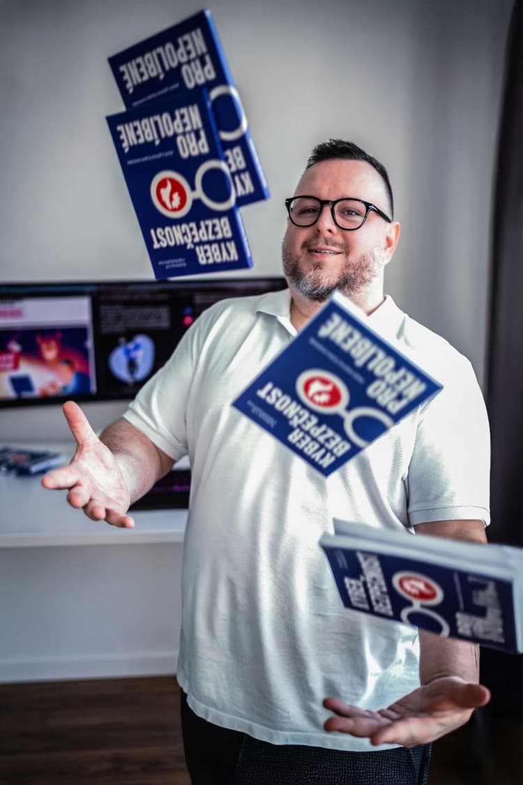 Jakub Luptovec, zakladatel projektu Comensky